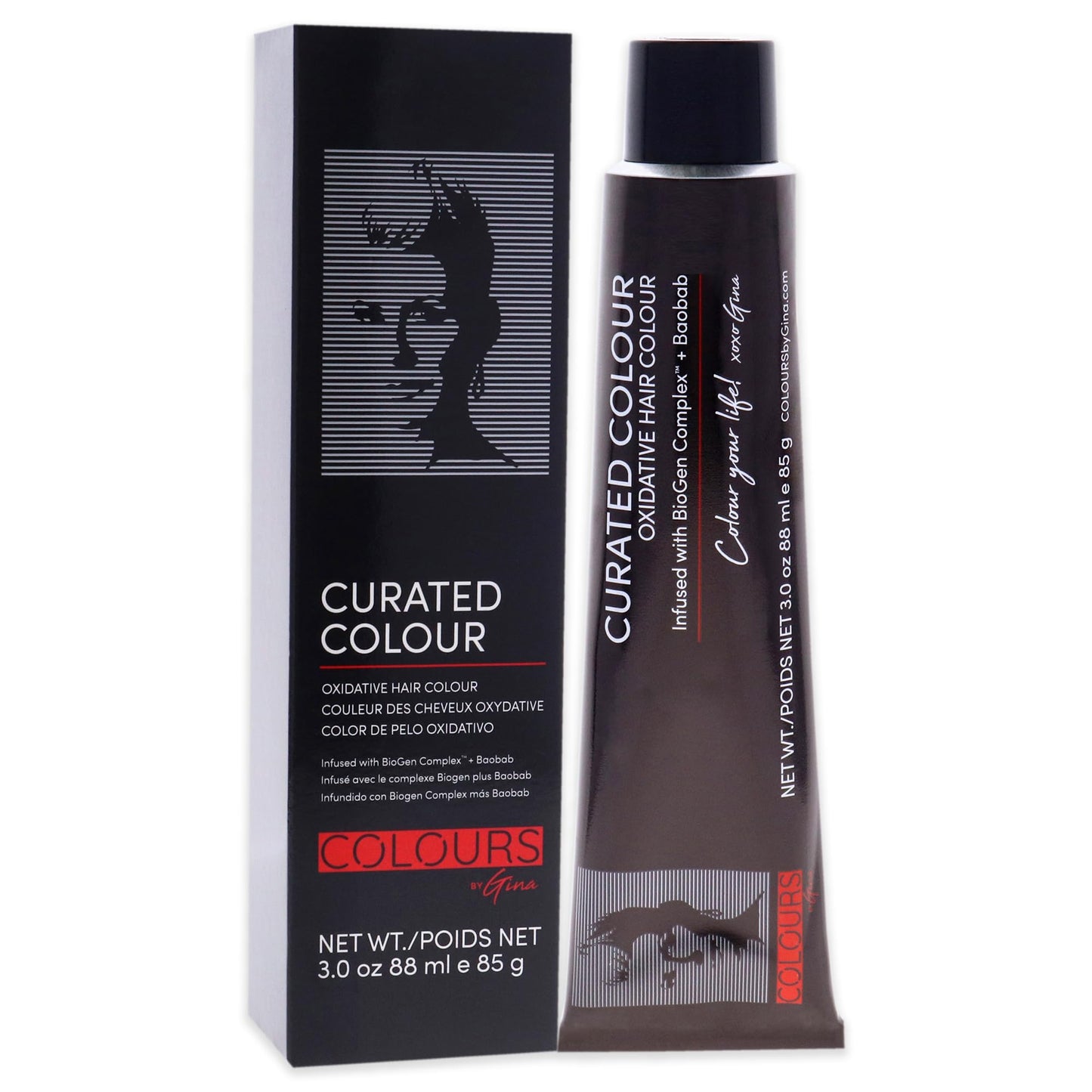 Colours By Gina Curated Colour - 7.35-7GM Golden Mahogany Blonde by Colours By Gina for Unisex - 3 oz Hair Color Beauty & Personal Care Colours By Gina