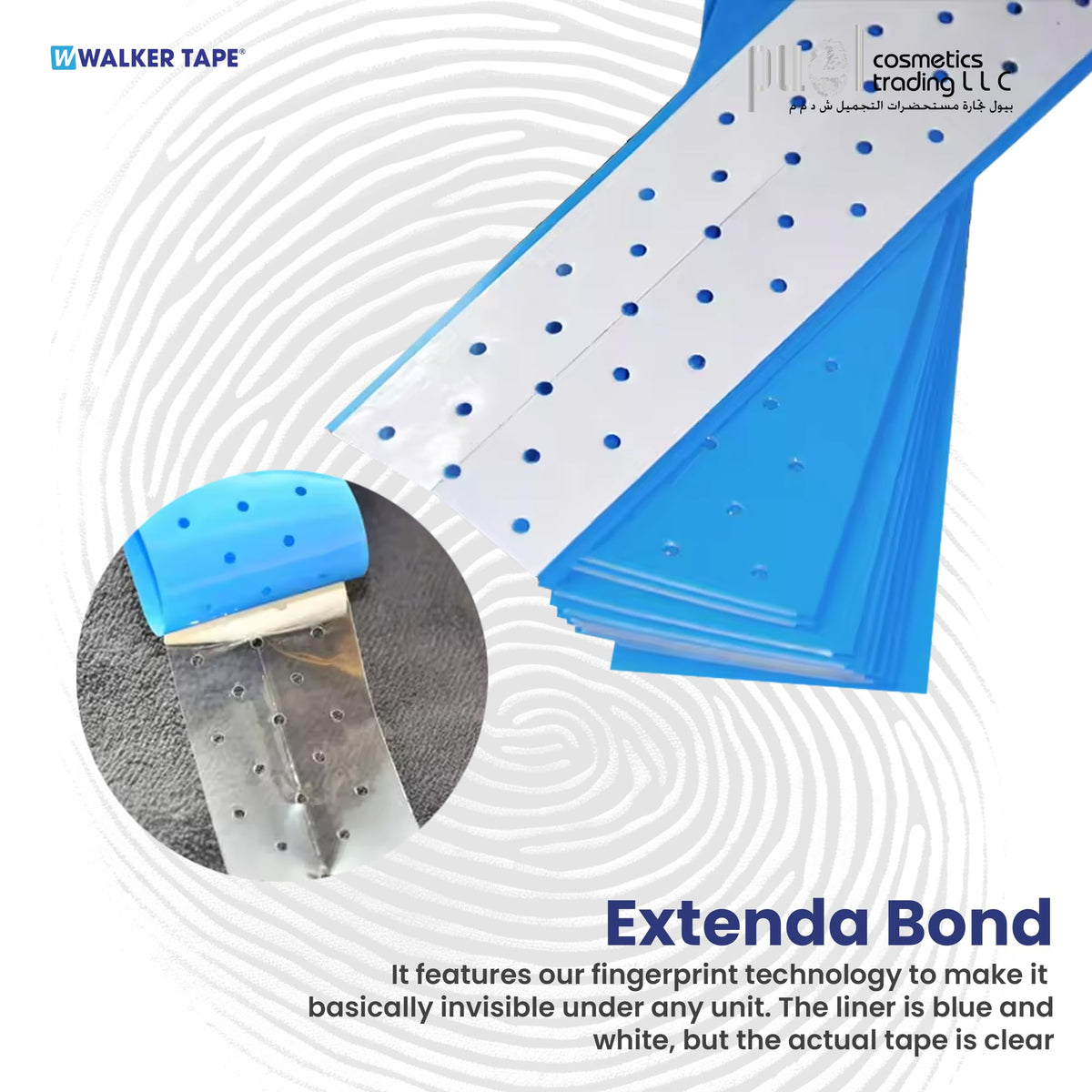 Unknown 1 X Extenda Bond Plus Lace Tape 12 Inch Strip 10-Strip Pack (WKR-EBP-0.1PK)