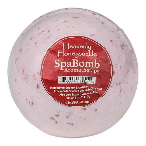 InSPAration Heavenly Honeysuckle SpaBomb Aromatherapy (5 oz) Beauty & Personal Care InSPAration