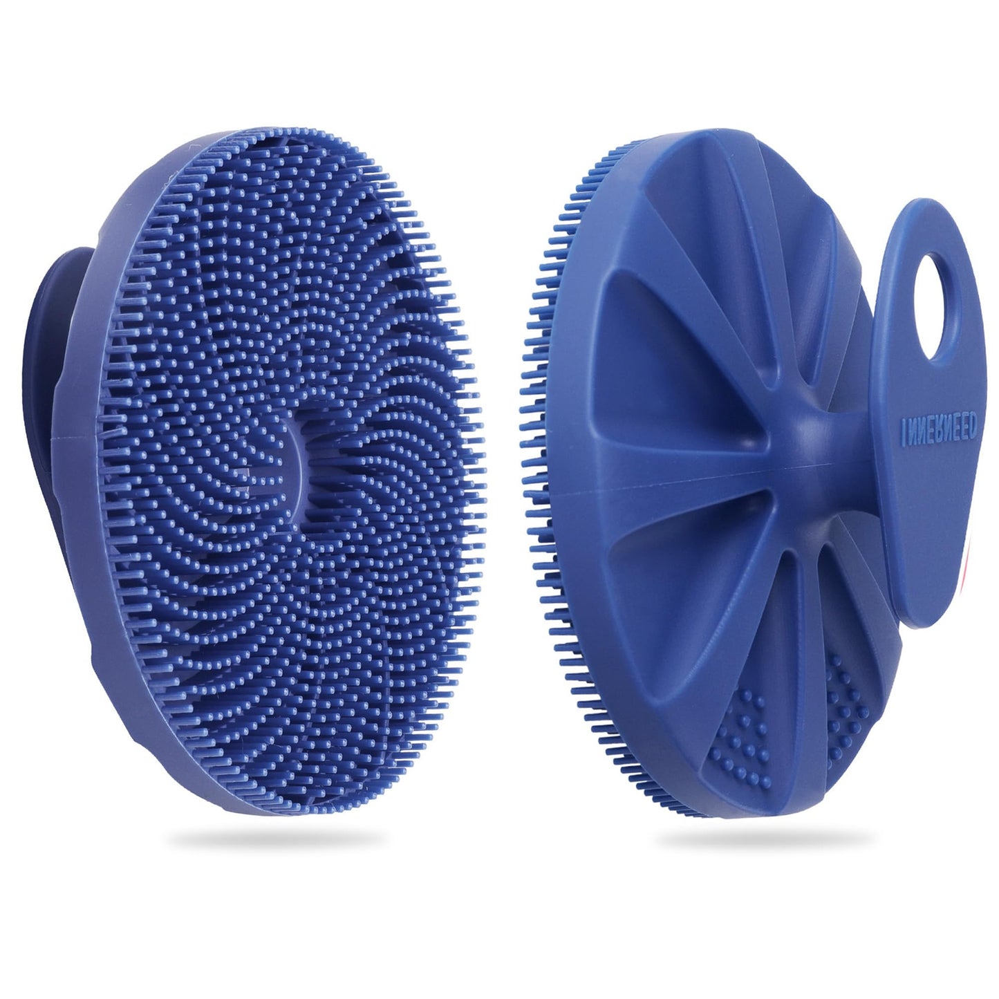 INNERNEED® More Hygienic Silicone Body Scrubber Exfoliating & Massaging Shower Brush, Bathing Tool, for All Skin Types, Lathers Well, Longer Service Beauty & Personal Care INNERNEED