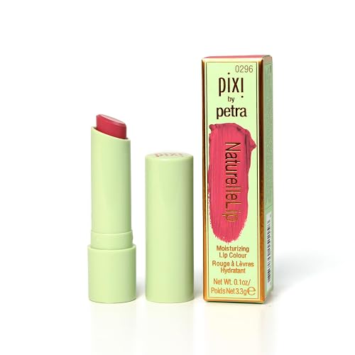 Pixi NaturelleLip | Hydrating Demi-Matte Lipstick with Sunflower Oil, Jojoba & Vitamin E | Natural Finish & Comfortable All-day Wear | Primrose | 0.1 Beauty & Personal Care Pixi
