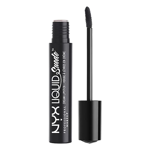 NYX PROFESSIONAL MAKEUP Liquid Suede Cream Lipstick - Alien (Black) Beauty & Personal Care NYX PROFESSIONAL MAKEUP