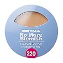 Ruby Kisses No More Blemish Face Powder with Salicylic Acid Korean Makeup Matte Finish Full Coverage Pressed Powder (Natural Beige) Beauty & Personal Care Ruby Kisses