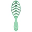 Wet Brush Go Green Speed Dry Hair Brush, Green - Vented Design & Ultra Soft HeatFlex Bristles - Ergonomic Handle Manages Tangle & Uncontrollable Hair Beauty & Personal Care Wet Brush