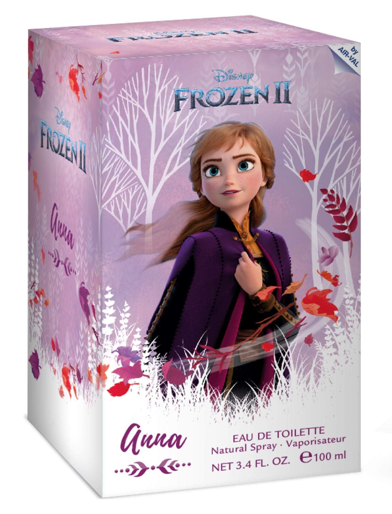 Disney Frozen Ii Anna Eau De Toilette Spray For Girl 3.4 Ounce Beauty & Personal Care Disney
