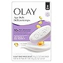 Olay Beauty Bar, Age Defying, 10x More Moisturizers, Smooth & Gentle on Skin, Vitamin E & Vitamin B3 Complex, For All Skin Types, Shea Butter Scent Beauty & Personal Care Olay