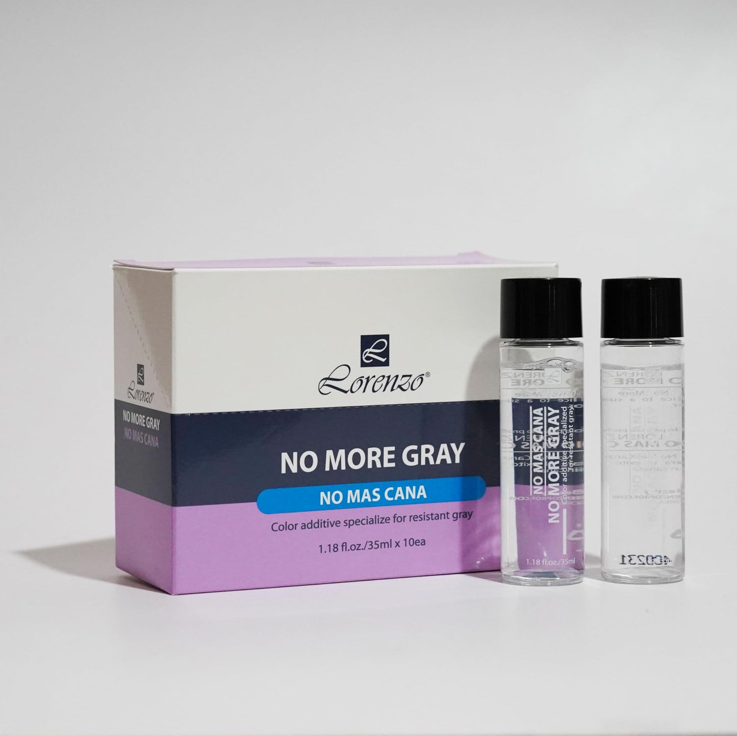 L Lorenzo No More Gray Color Additive Specialize for Resistant Gray 1.18fl.oz(35ml) (Pack of 2) Beauty & Personal Care L Lorenzo
