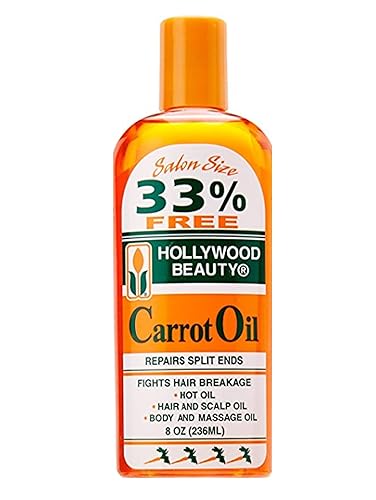 Hollywood Beauty Carrot Oil 8 oz. Beauty & Personal Care Hollywood Beauty
