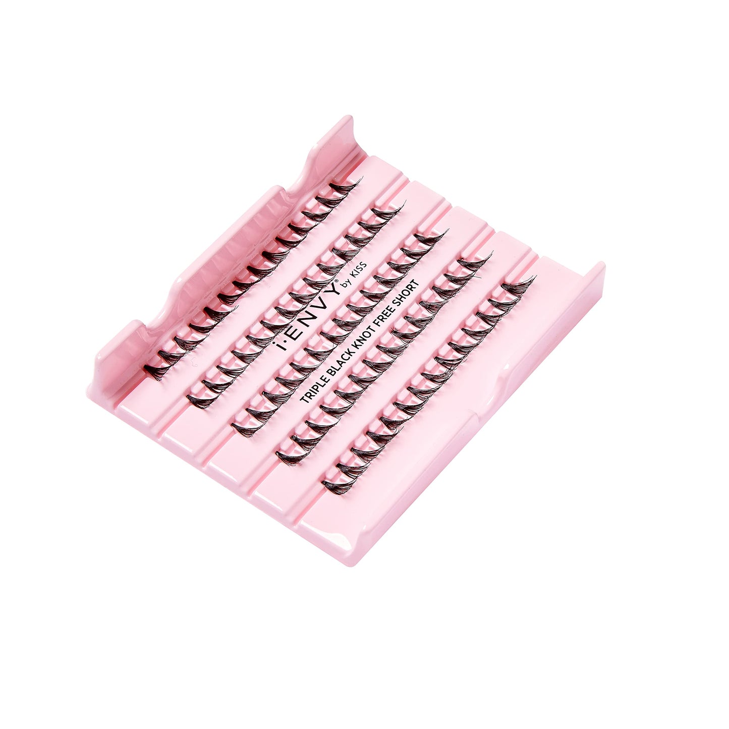 iENVY by KISS Triple Black Knot Free Individual Lashes (Short) 3 Pack 3X More Volume Beauty & Personal Care i•ENVY