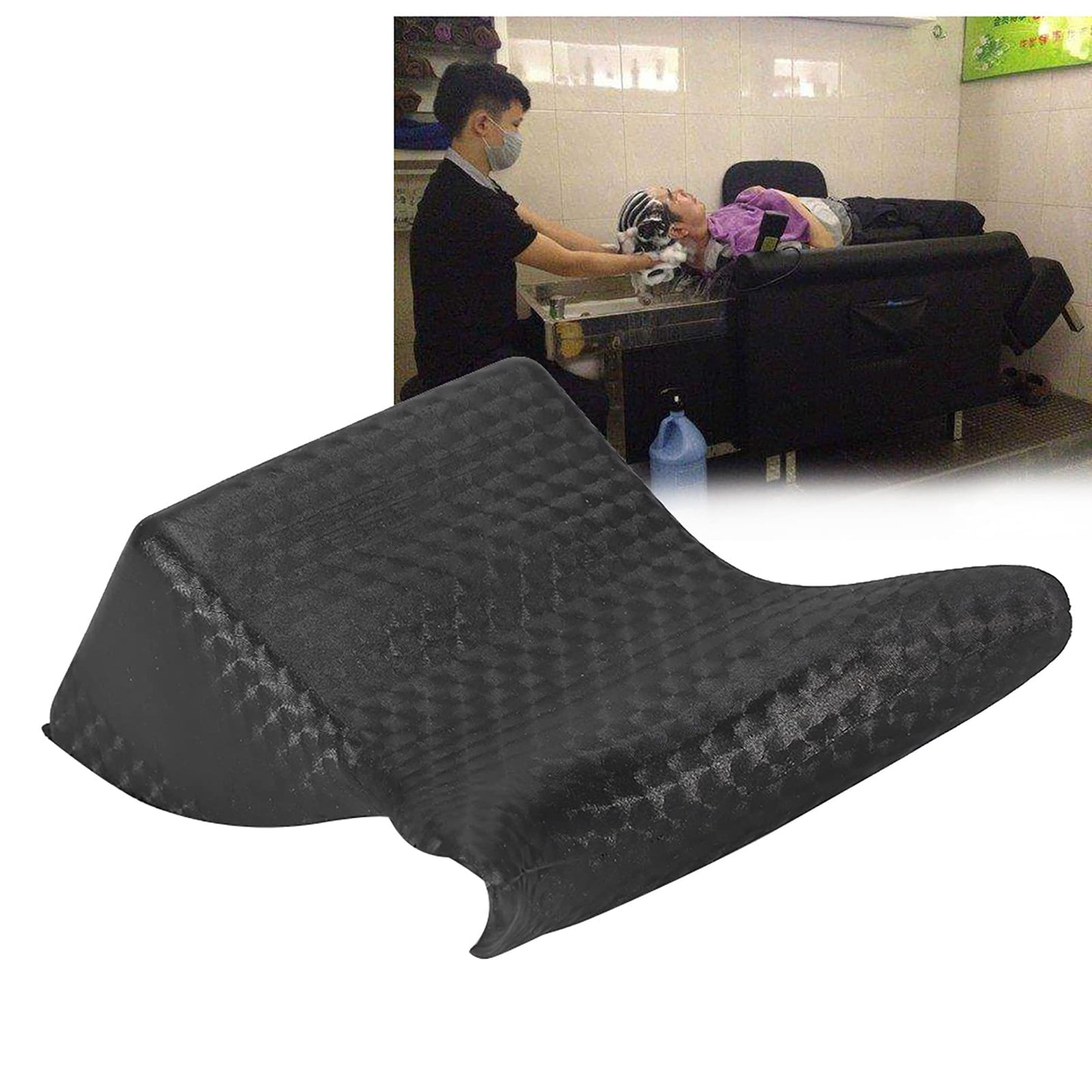 Shampoo Bowl Cushion, Beauty Neck Rest Shampoo Bowl Hair Washing Backwash Cushion Salon Spa Equipment Unit Pillow Beauty and Personal Care Zerone