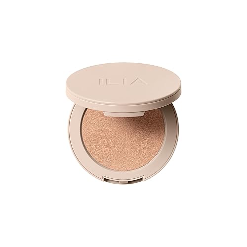 ILIA - Lightshift Cream Highlighter | Non-Comedogenic, Long-Lasting, Vegan, Cruelty-Free | Weightless, Seamless, Silky Highlighter (Arc - Peachy Gold Beauty & Personal Care ILIA