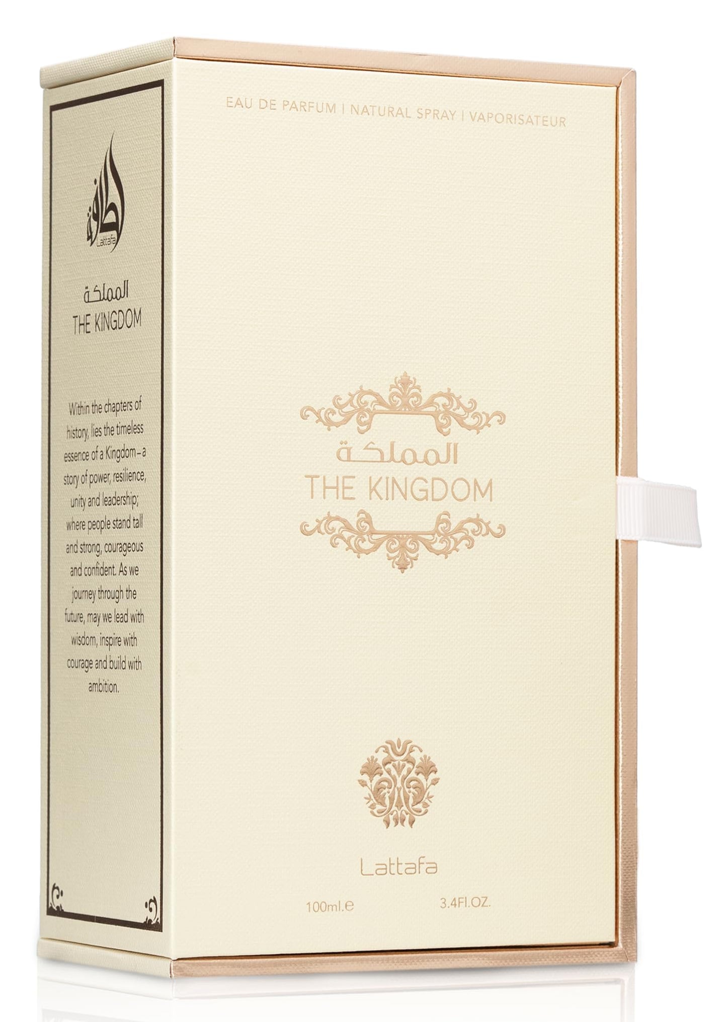 Lattafa The Kingdom Eau De Parfum Spray for Women, 3.4 Ounce Beauty and Personal Care Lattafa