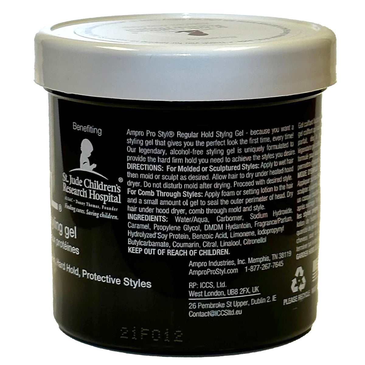 Ampro Pro Styl Protein Styling Gel, 6 Ounce (Pack of 6) Beauty & Personal Care AmPro
