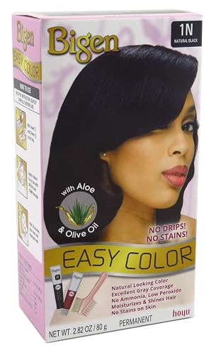 Bigen Easy Color #1N Natural Black 2.82 Ounce (3 Pack) Beauty & Personal Care Bigen