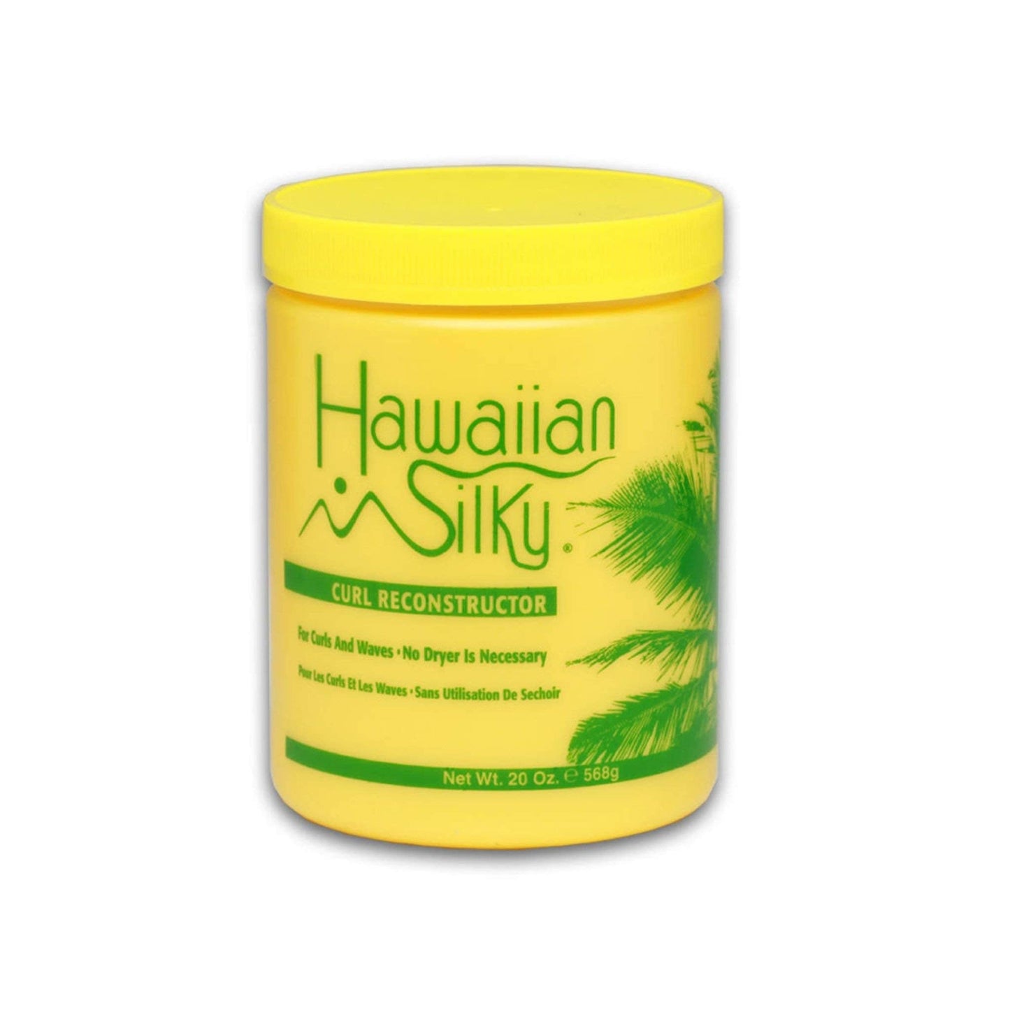 Hawaiian Silky curl reconstructor 20 ounce, Yellow, 20 Ounce Beauty & Personal Care Hawaiian Silky