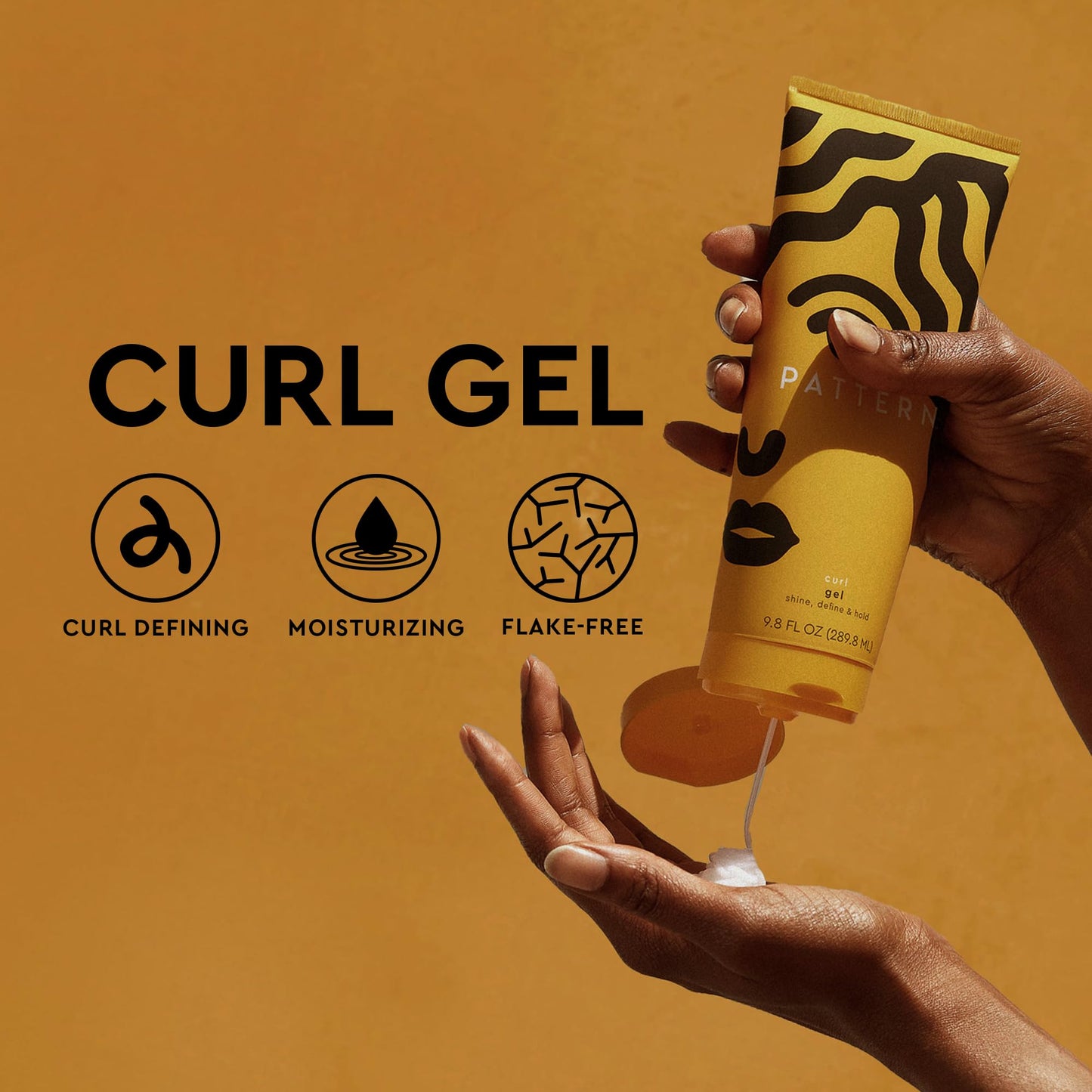 PATTERN Beauty by Tracee Ellis Ross Curl Gel 9.8 fl oz - Definition and Shine for Curlies, Coilies and Tight Textures Beauty & Personal Care PATTERN