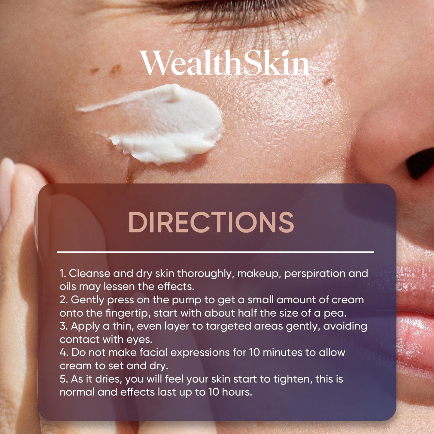 Instant Rapid Wrinkle Eye Cream: Temporary Effects Firm & Lift Under Eye Bags and Reduction Puffiness and Remover Dark Circles - 60 Second Tightener Beauty & Personal Care Wealthskin