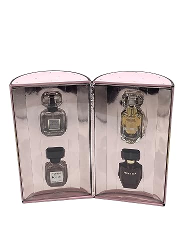 Victoria's Secret 4 Piece Eau De Parfum Mini Gift Set Bombshell Heavenly Tease Very Sexy Women .25 Ounce Each, 5.0 milliliters, 1 Beauty & Personal Care Victoria's Secret
