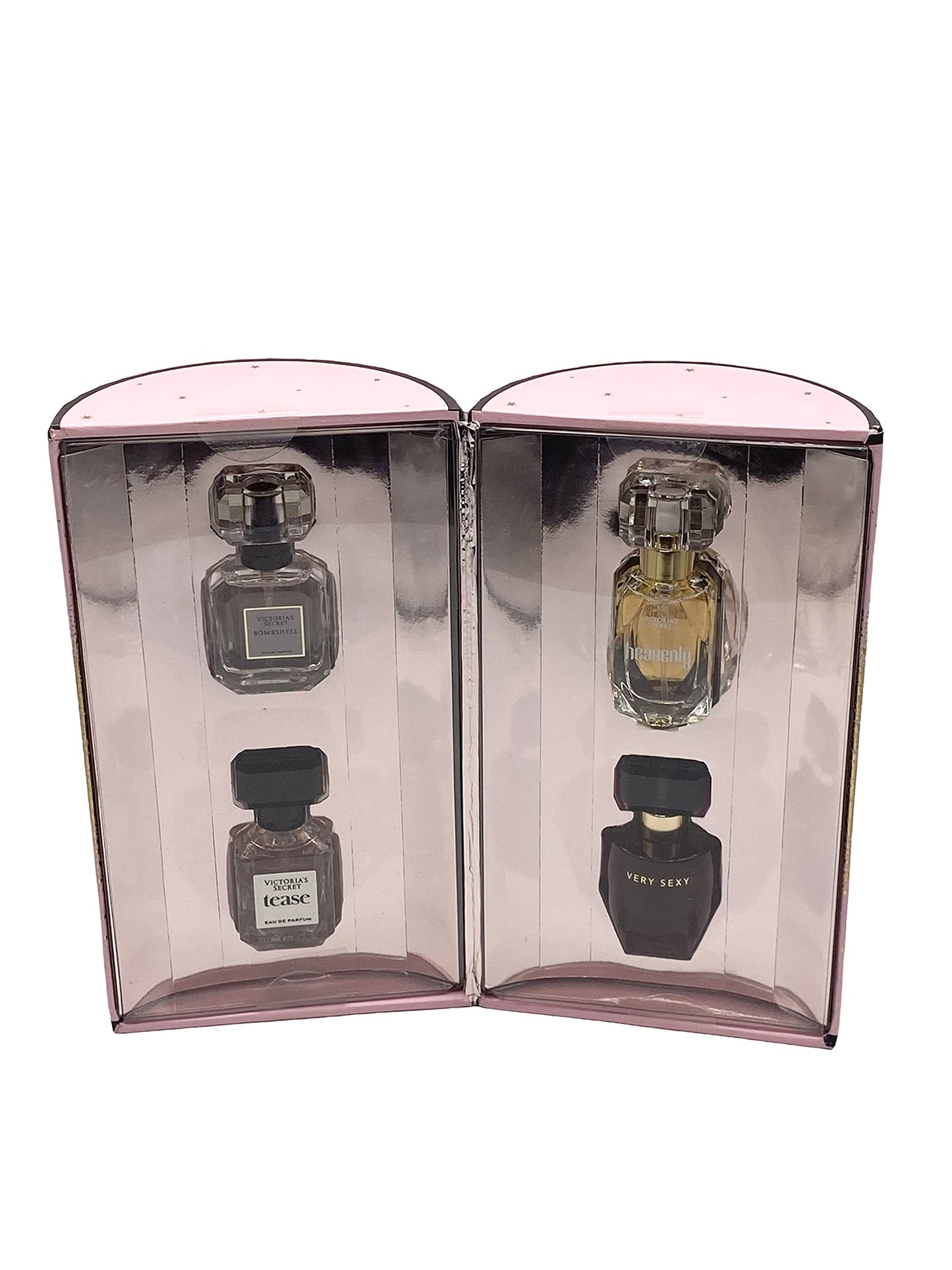 Victoria's Secret 4 Piece Eau De Parfum Mini Gift Set Bombshell Heavenly Tease Very Sexy Women .25 Ounce Each, 5.0 milliliters, 1 Beauty & Personal Care Victoria's Secret