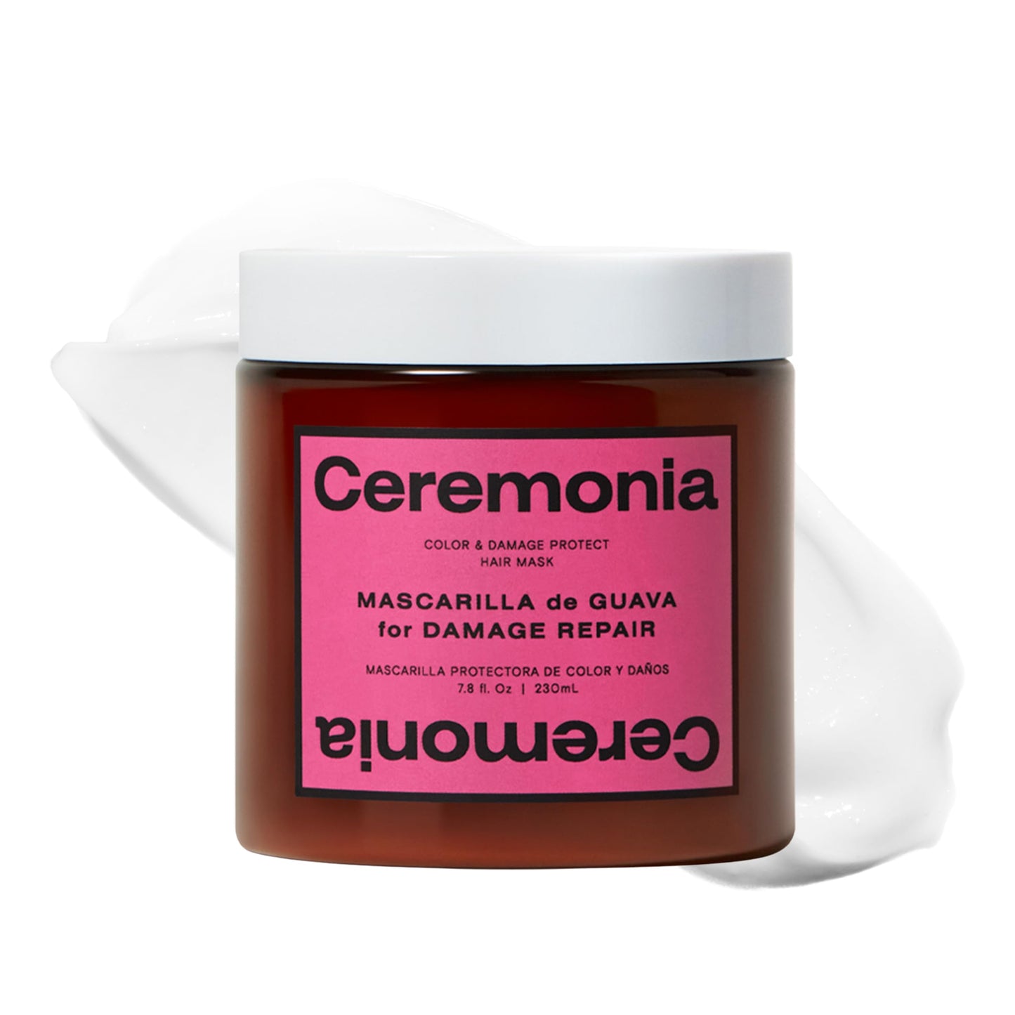 Ceremonia Guava Hair Mask Color Protection and Damage Repair with Agave, 7.8 Fl Oz | 230 mL Beauty & Personal Care Ceremonia