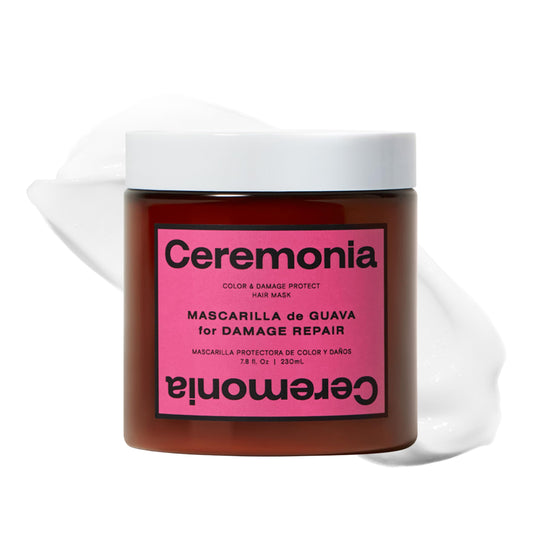 Ceremonia Guava Hair Mask Color Protection and Damage Repair with Agave, 7.8 Fl Oz | 230 mL Beauty & Personal Care Ceremonia