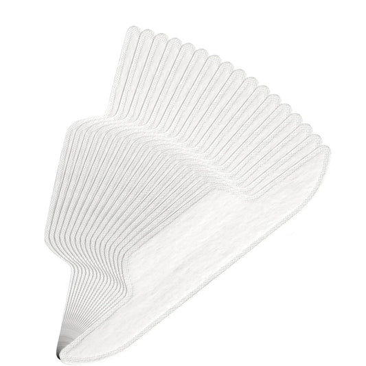 Cyyaog Collar Protectors for Shirts 200pcs Hat Sweat Liner Golf Absorbent Pad Odor Soft Protector Disposable Hard Sweatband Beauty and Personal Care Cyyaog