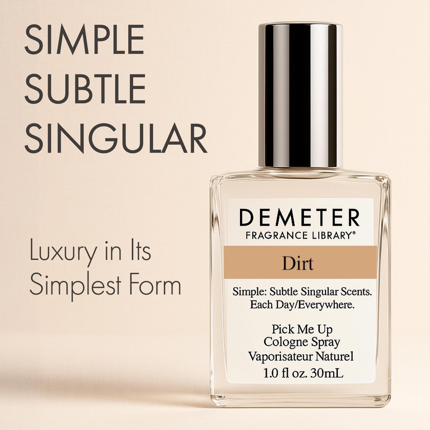 DEMETER Natural Perfume Spray Cologne for Women, Dirt, 1 oz Beauty & Personal Care DEMETER