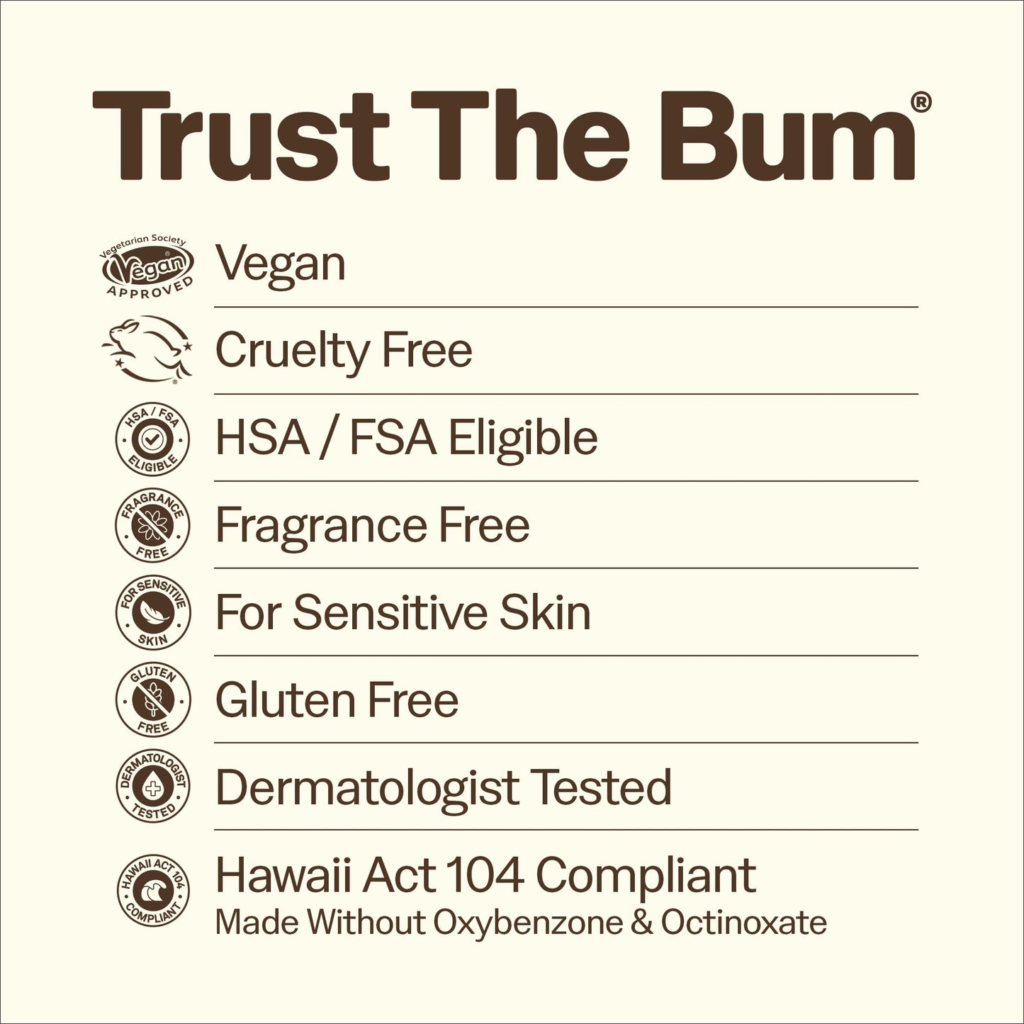 Sun Bum Mineral SPF 50 Face Stick Sunscreen - NEW FORMULA 2026 Water-Resistant Broad Spectrum Sunscreen with Vitamin E - Hawaii 104 Act Compliant (No Beauty and Personal Care Sun Bum