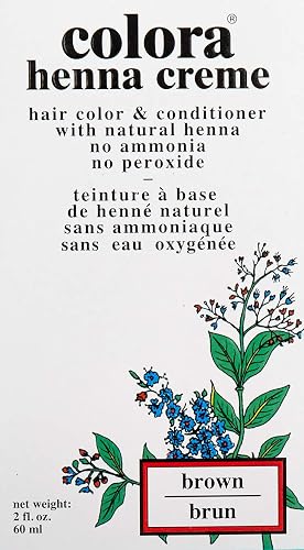 Colora Henna Creme Hair Color Brown 2oz (3 Pack) Beauty & Personal Care Colora Henna