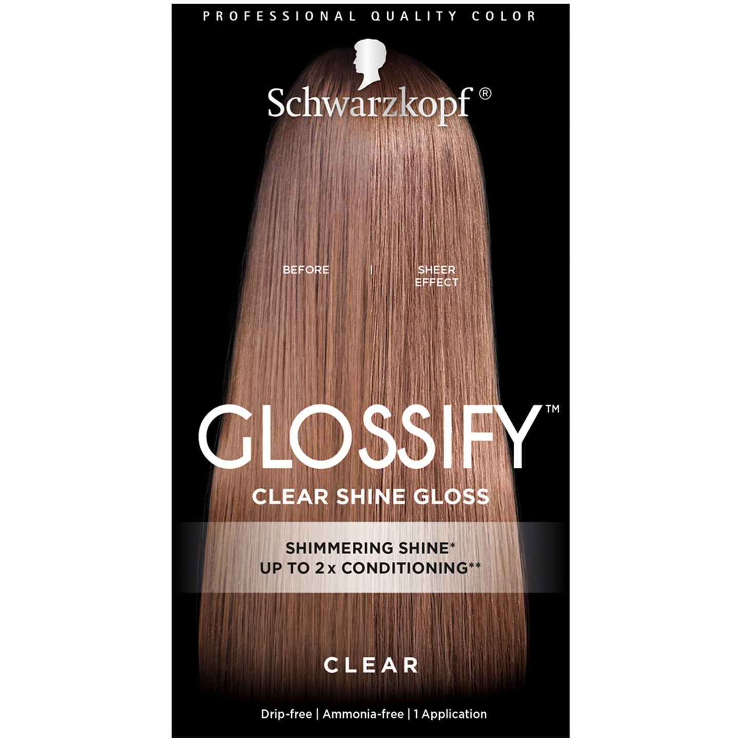 Schwarzkopf Glossify Customizable Color Gloss, Clear Beauty & Personal Care Schwarzkopf