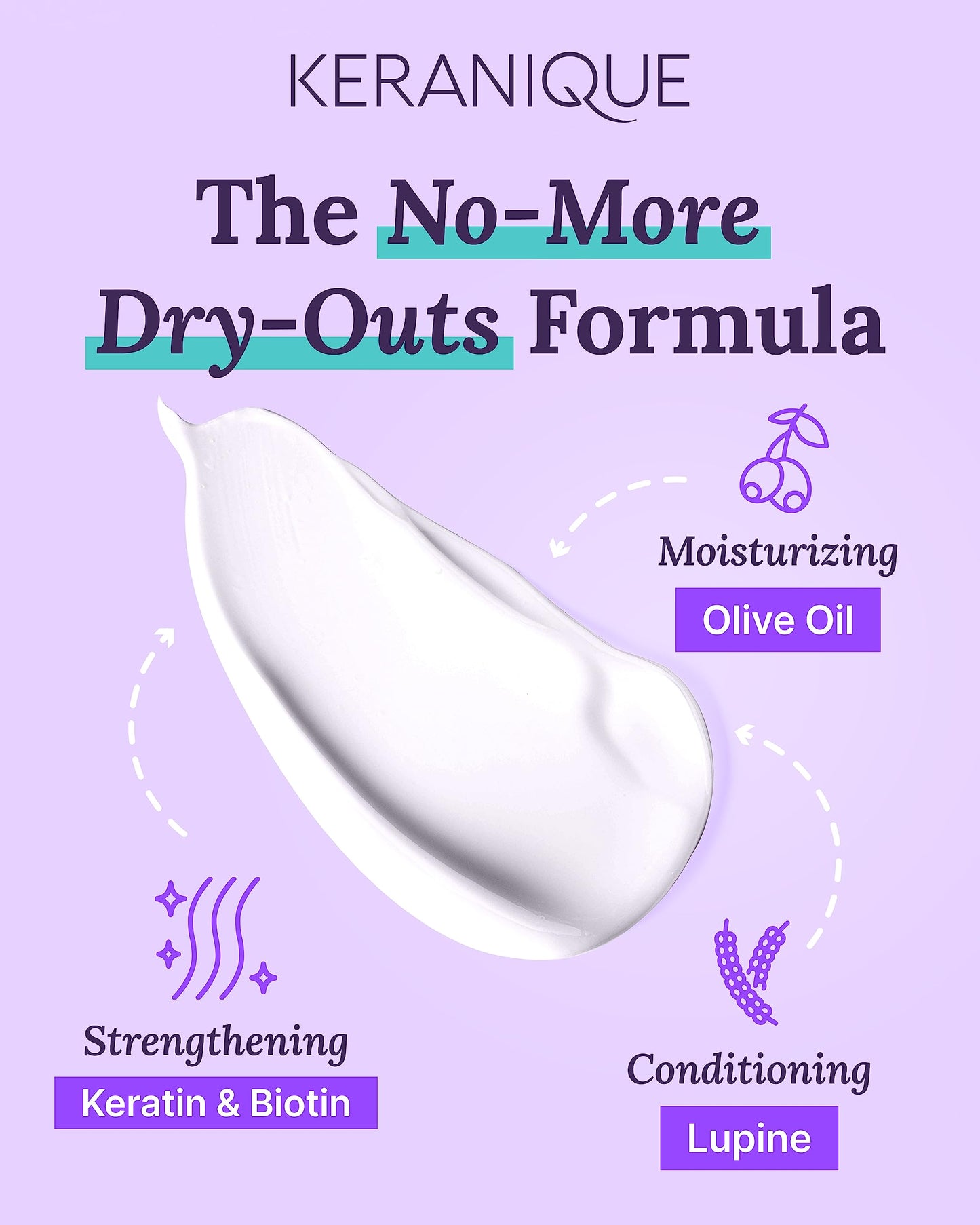 Keranique Keratin Conditioner Deep Hydration for Hair Growth and Thinning Hair, Volumizing, 8 Ounce Beauty & Personal Care Keranique