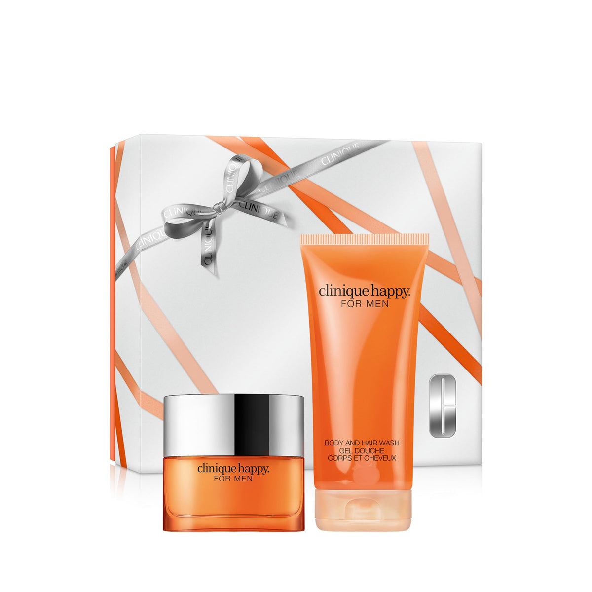 Clinique Happy For Him Fragrance Duo Gift Set | Full Size Cologne + Body Wash | Gifts For Men