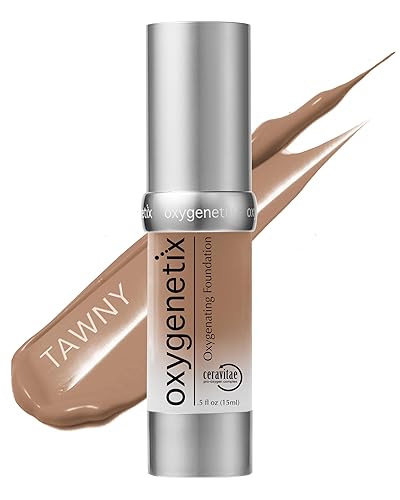 Oxygenetix Oxygenating Foundation - Tawny | Breathable Makeup for Face | Buildable Coverage with Weightless Feel | Longwear Foundation for Women | Beauty & Personal Care Oxygenetix