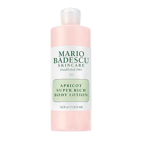 Mario Badescu Apricot Super Rich Body Lotion Enriched with Vitamins A and E - Delicately Scented Lotion with Nourishing, Skin-Softening Formula Beauty & Personal Care Mario Badescu
