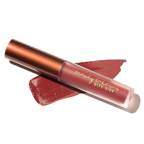 Beauty Bakerie Bitesized Lip Whip Liquid Lipstick for Women, Hydrating Moisturizer Lip Gloss Lip Tint, Long Lasting Waterproof Lip Stain Matte or Beauty & Personal Care Beauty Bakerie