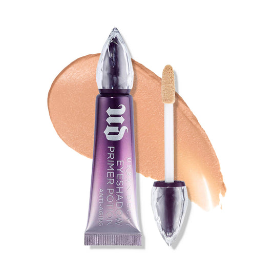 Urban Decay Anti-Aging Eyeshadow Primer Potion Travel Mini - Nude Eye Primer for Crease-Resistant & Long-Lasting Makeup, Improves Look of Fine Lines Beauty and Personal Care URBAN DECAY Default Title