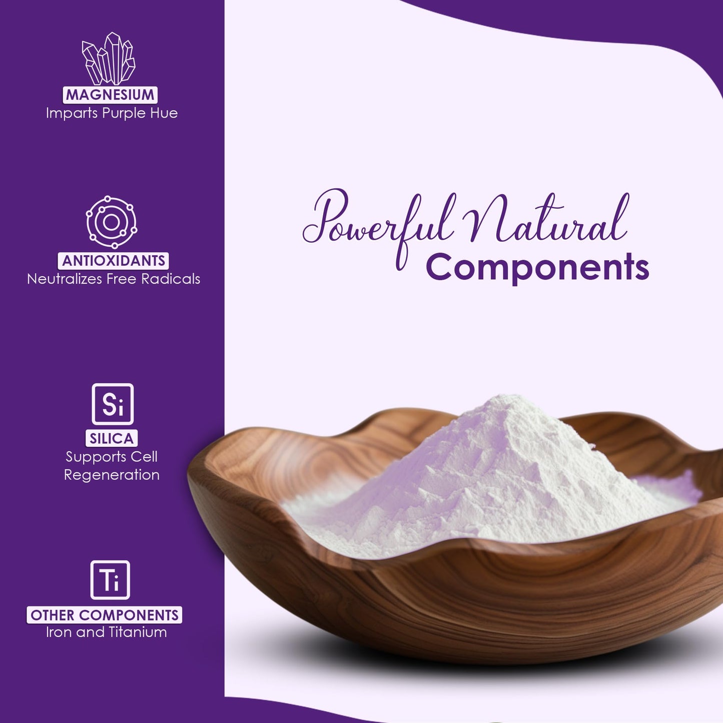 minature Brazilian Purple Clay |Mineral Rich for Detoxifying Skin | Deep Cleansing Face Mask | Ideal for Face Pack DIY Soap|227g(8 oz) Beauty & Personal Care minature