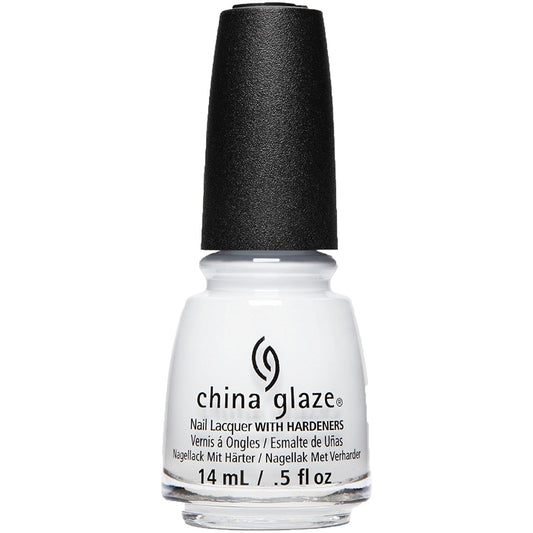 China Glaze Nail Polish, Blanc Out 1508