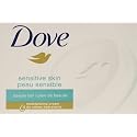 Dove Sensitive Skin Bath Bars Unscented - 6 CT Beauty & Personal Care Dove