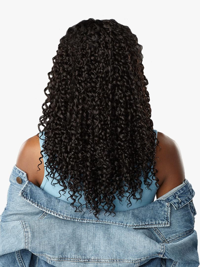 Sensationnel Curls Kinks & Co Synthetic Hair Clip ins - DREAM CHASER 14 (Color:4 MEDIUM BROWN)