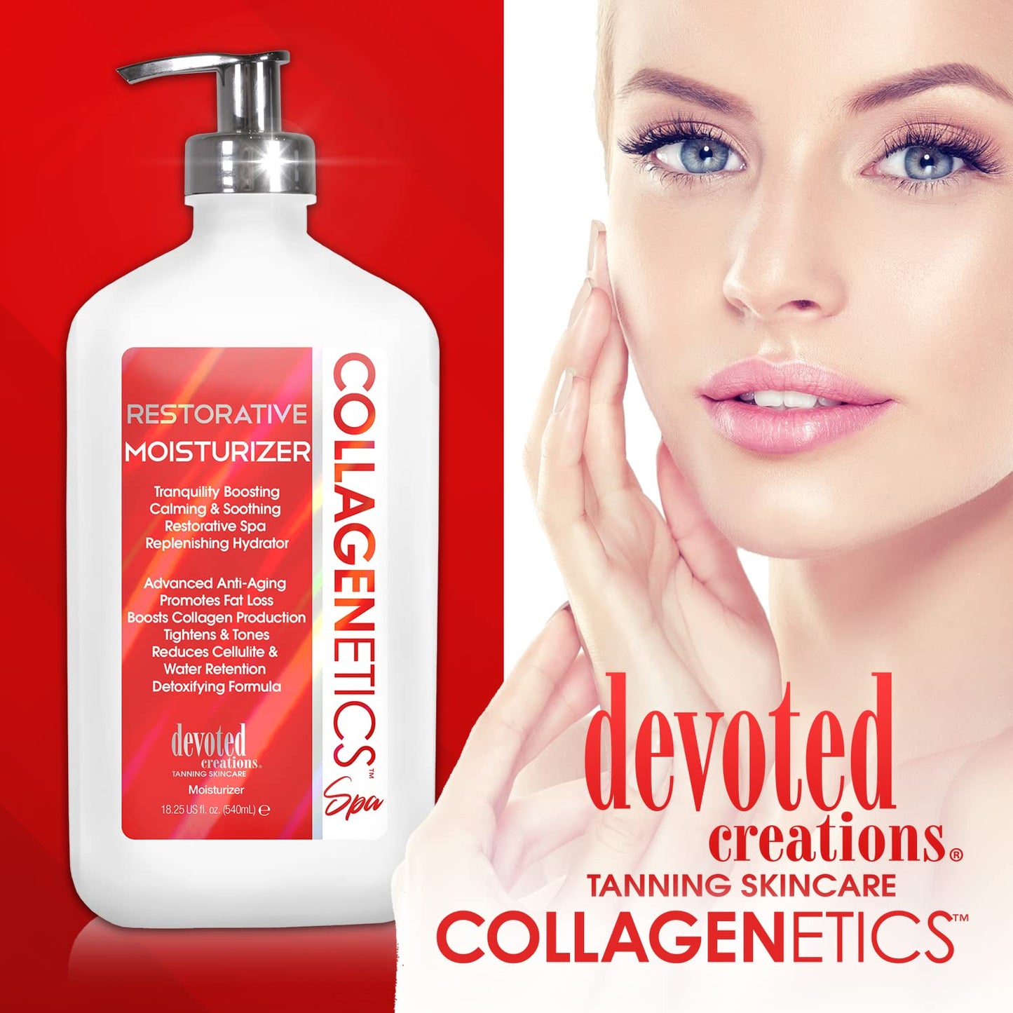 Devoted Creations Collagenetics Spa Restorative Moisturizer 18.25 oz Beauty & Personal Care Devoted Creations