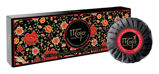Maja Classic Luxury Perfumed Bar Soap. Moisturizes your Skin with Glycerin. Delicious and Distinctive Scent. 3 Soaps. 3.5 Oz / 100 g Beauty & Personal Care Maja