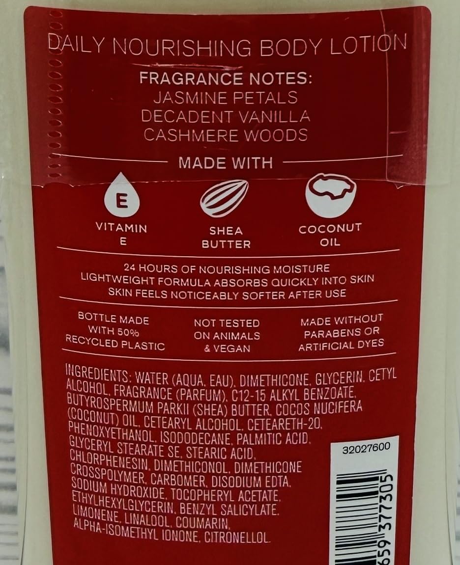 Bath & Body Works Womens Forever Red Vanilla Rum Body Lotion 8 Ounces Each Pack of 2 Beauty & Personal Care Bath & Body Works