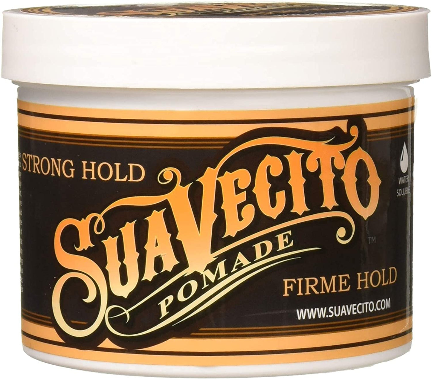 Suavecito Strong Hold Hair Pomade For Men, 32 oz - Medium Shine Water Based Wax Like Flake Free Hair Gel - Easy To Wash Out - All Day Hold For All Beauty & Personal Care Suavecito