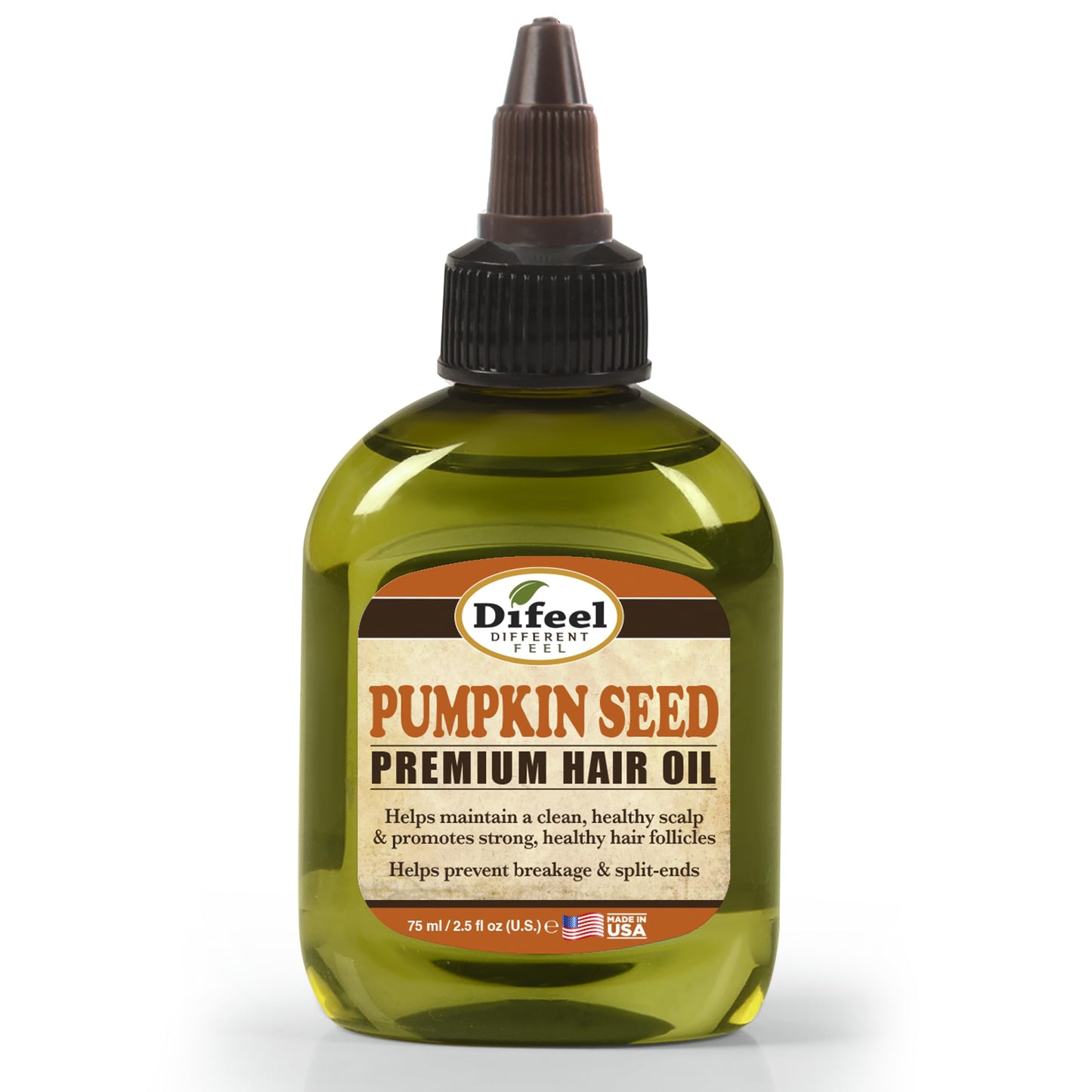 DIFEEL Premium Natural Hair Care Oil, Pumpkin, 2.5 Oz Beauty & Personal Care Difeel