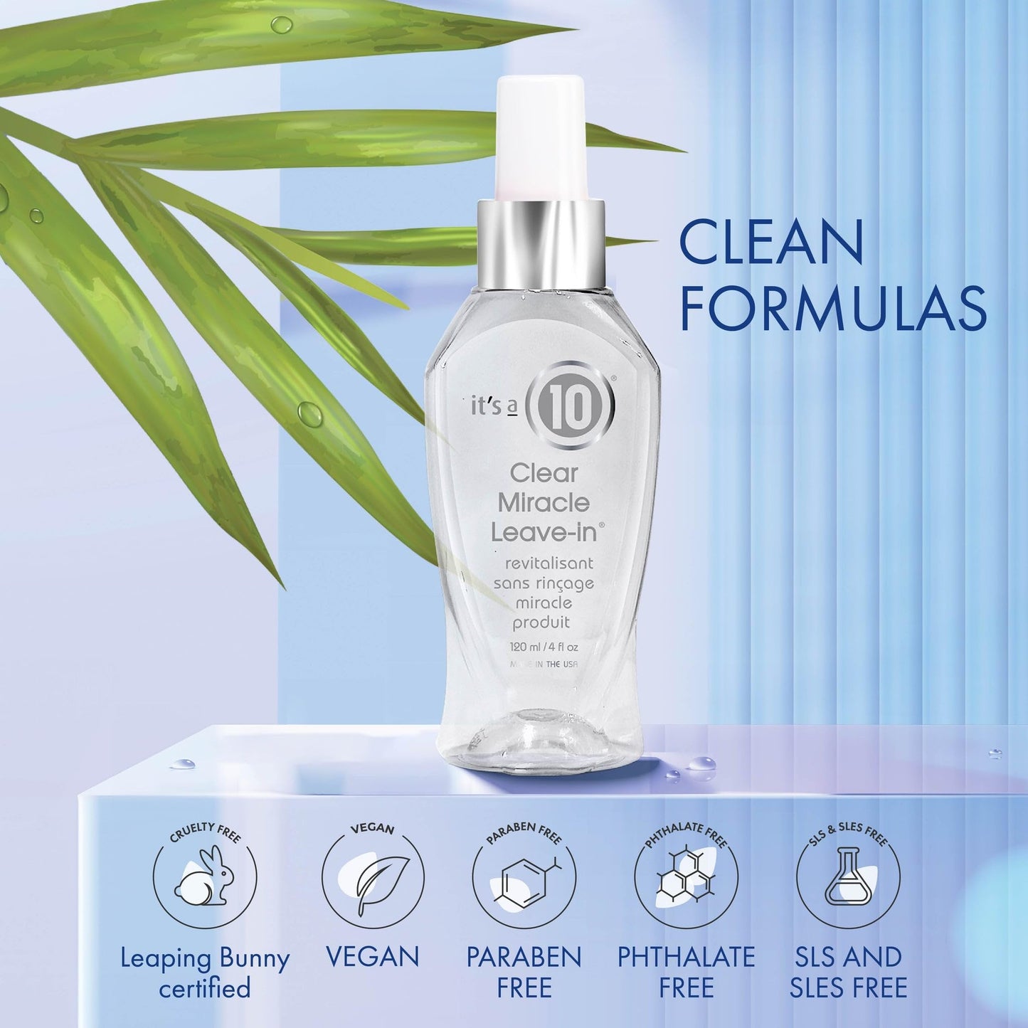 It’s a 10 Clear Miracle Leave-in Product 4 oz Beauty & Personal Care It's a 10 Haircare