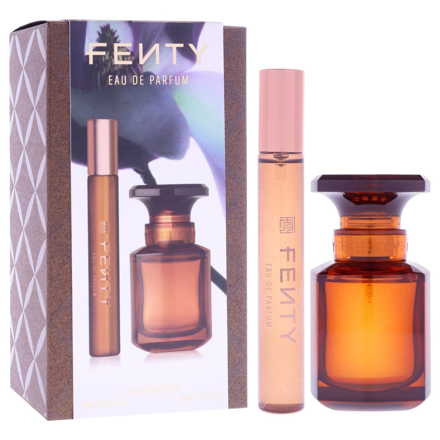 Fenty Eau de Parfum EDP 1oz and Travel Spray 10ml Perfume Set Beauty & Personal Care FENTY BEAUTY