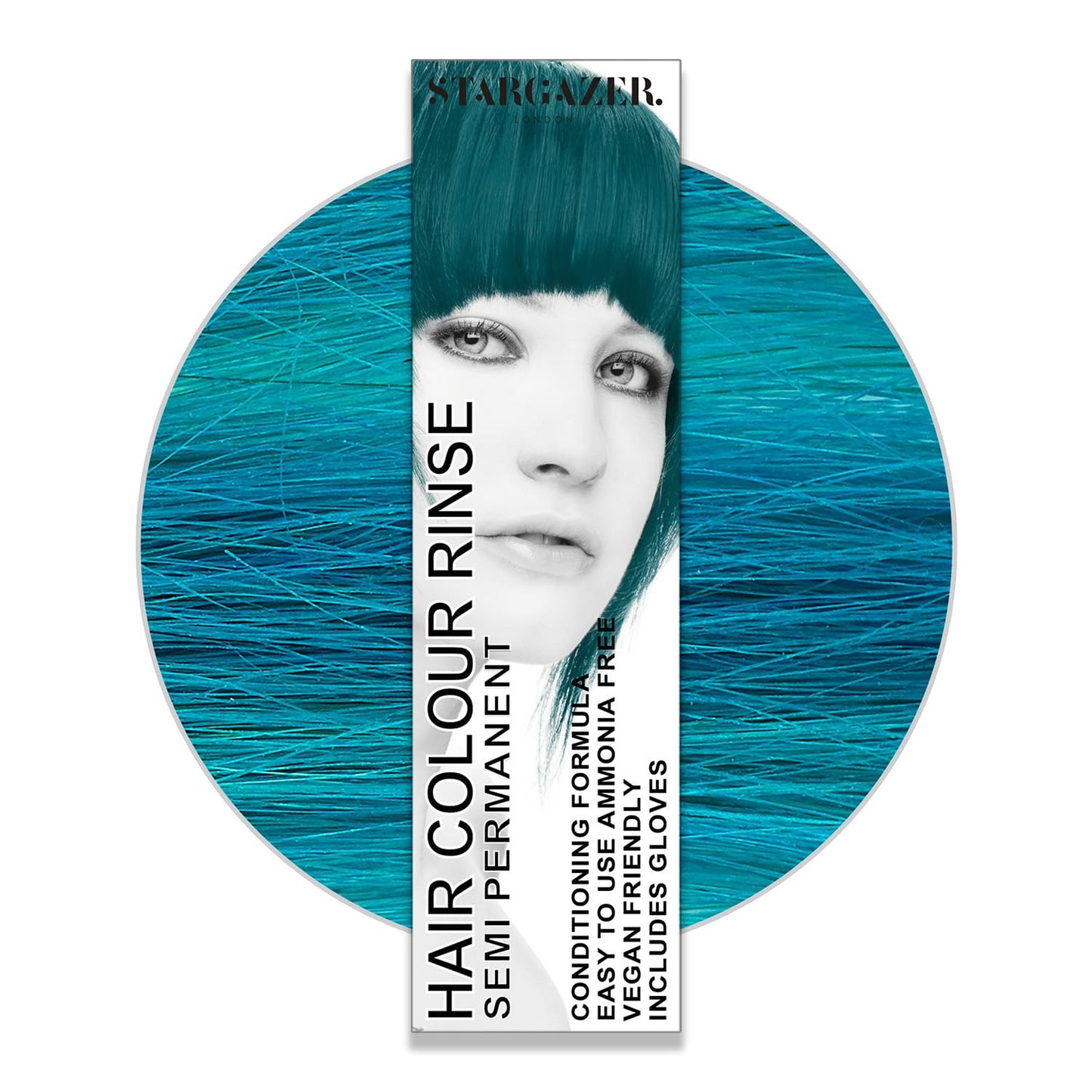 Stargazer UV Turquoise Semi Permanent Hair Dye by Stargazer Beauty & Personal Care Stargazer Enterprises