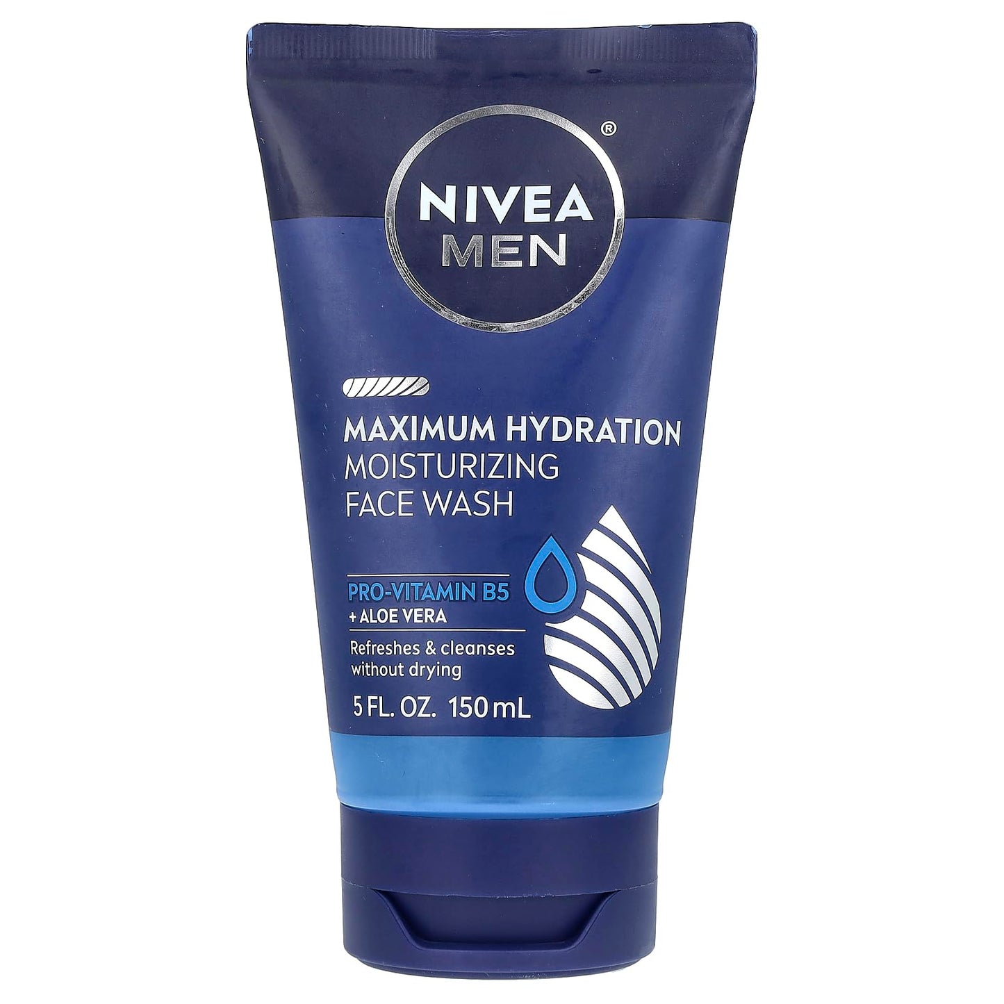 NIVEA FOR MEN Original Moisturizing Face Wash 5 oz (Pack of 6) Beauty & Personal Care NIVEA