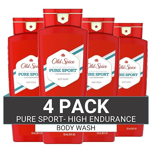 Old Spice High Endurance Body Wash for Men, Pure Sport Scent, 18 FL OZ (532 mL) Beauty & Personal Care Old Spice